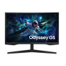 Samsung Odyssey G5 G55C Curved Monitor, 27" QHD VA Display, 165Hz Refresh Rate, 1ms (MPRT) Response Time, 1000R Curvature, AMD FreeSync Technology, Black | LS27CG552EMXUE